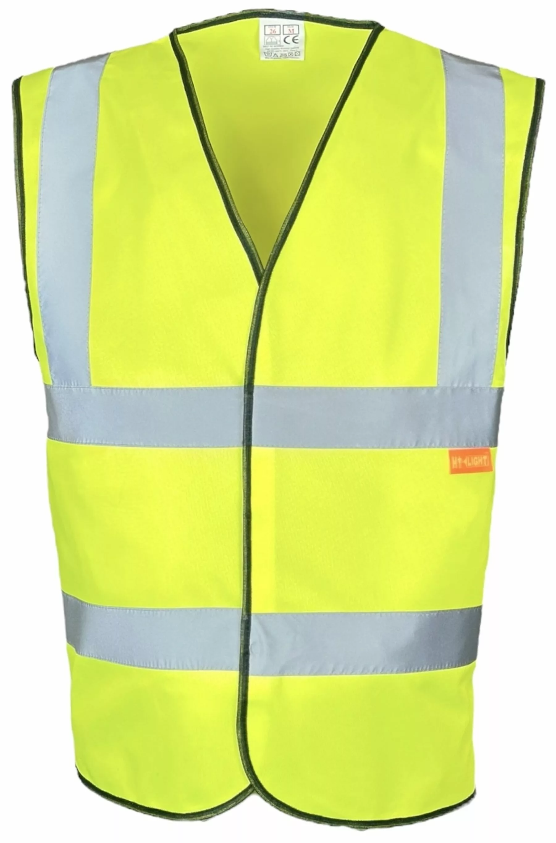 Plain high-visibility vest